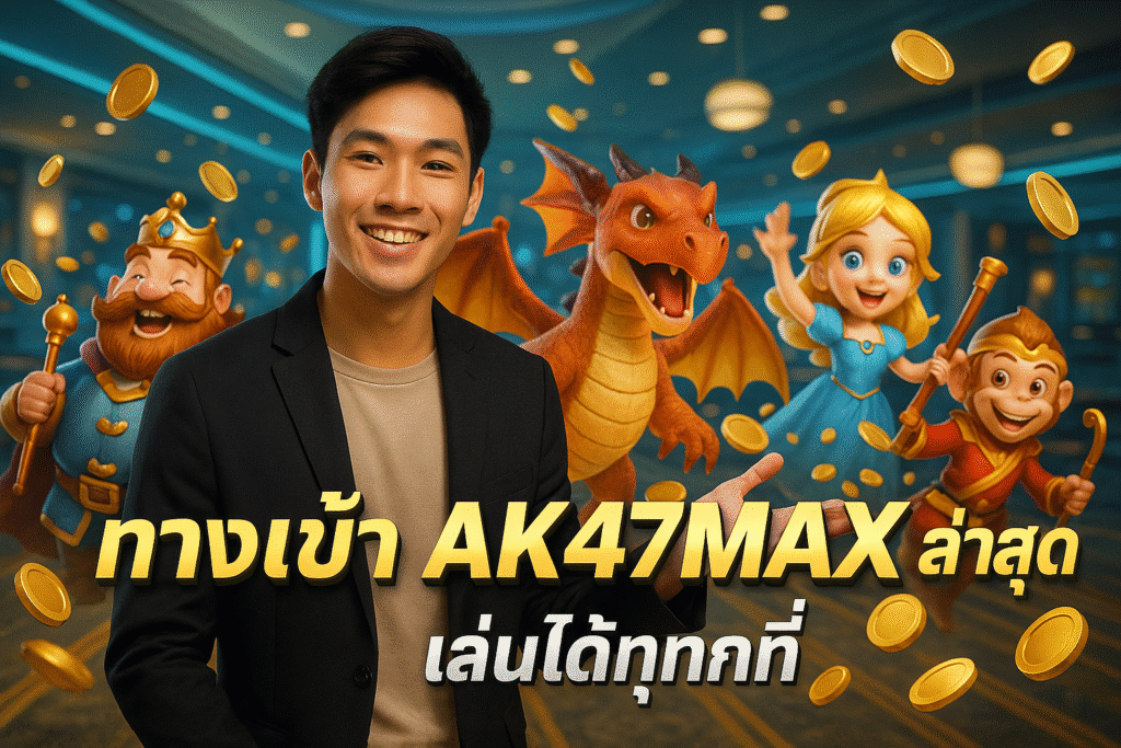 ทางเข้า AK47MAX ล่าสุด เล่นได้ทุกที่