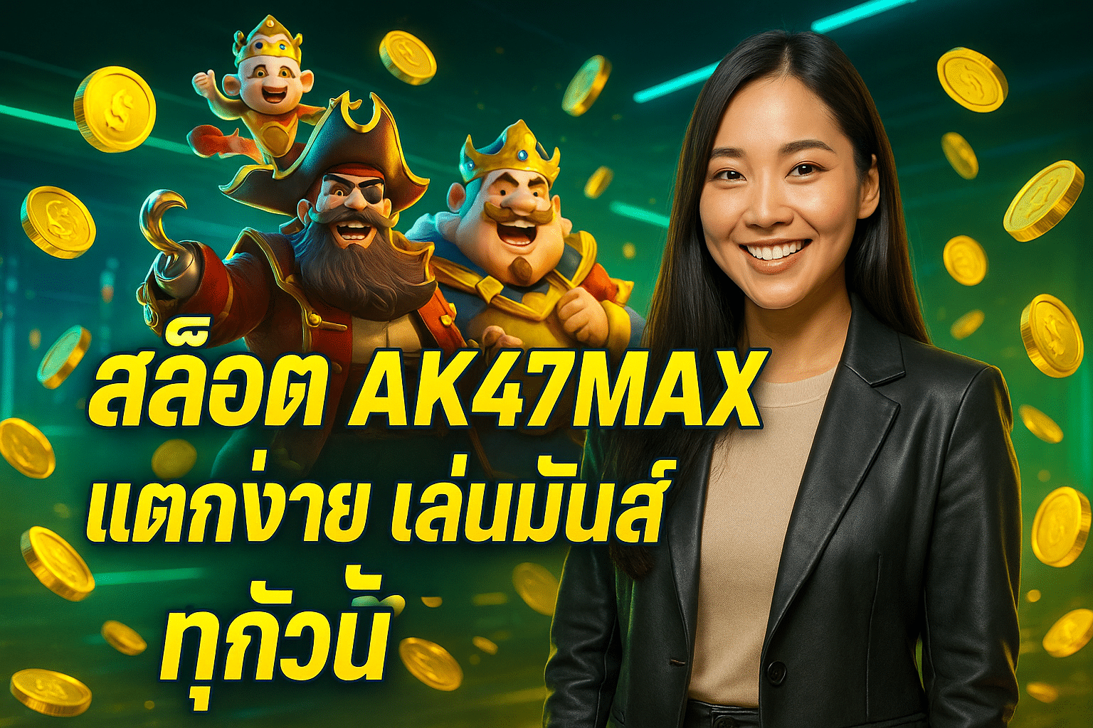 สล็อต AK47MAX แตกง่าย เล่นมันส์ทุกวัน